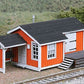 American Model Builders 180 HO Cullen Station Laser Art Building Kit