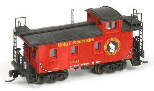 American Model Builders 550 Laser Art Great Northern 25' Caboose N Scale Kit