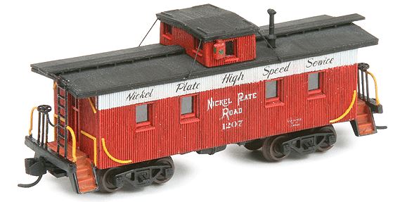 American Model Builders 551 Laser Art Nickel Plate Road 35' Caboose N Scale Kit
