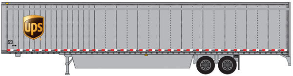 Trainworx Inc 45344-02 N UPS 53' Van Trailer w/Roll-Up Door # 834235