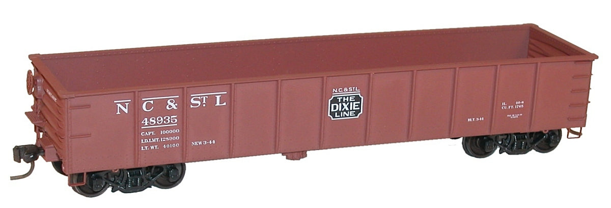 Accurail 3758 HO Nashville Chattanooga and St. Louis 41' Steel Gondola Kit