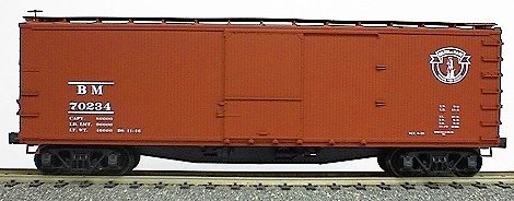 Accurail 4617 HO Boston & Maine USRA 40' Double-Sheathed Wood Boxcar