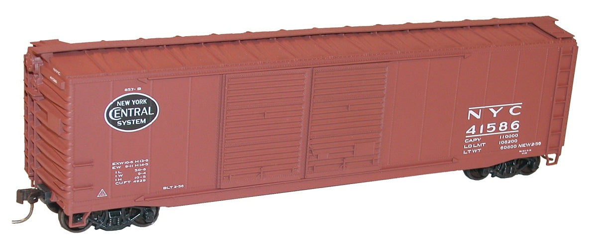 Accurail 5236 HO New York Central 50' Steel Double Door Boxcar Kit