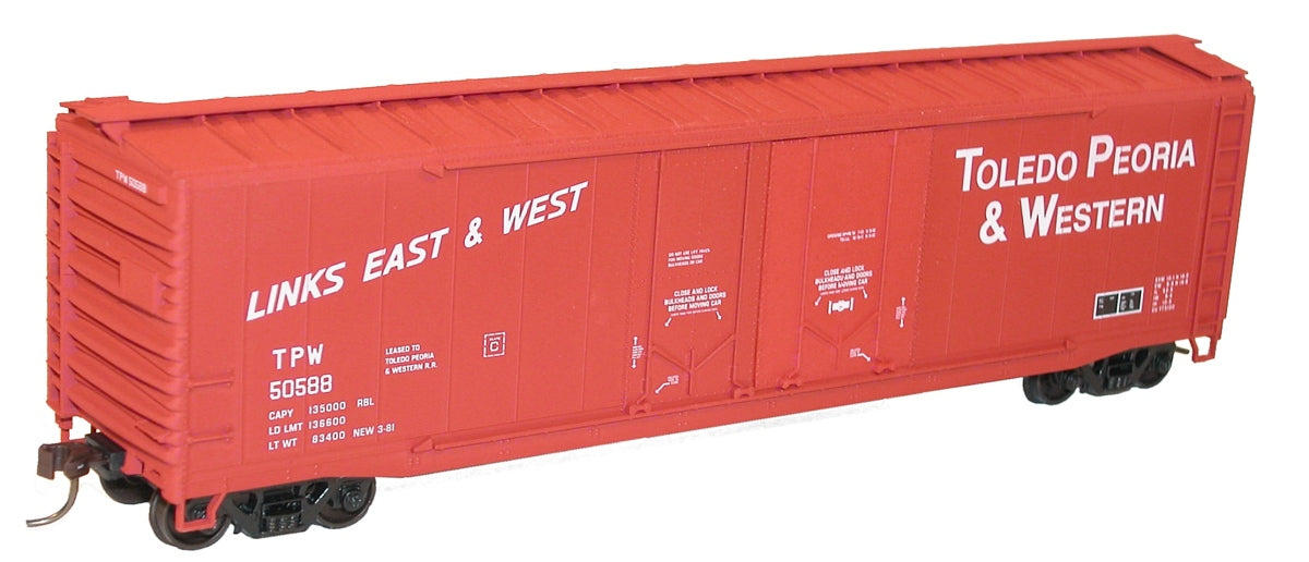 Accurail 5414 HO Toledo Peoria & Western 50'AAR Double Plug Door Boxcar