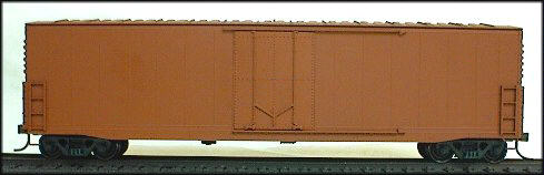 Accurail 5800 HO Undecorated 50' Welded Plug-Door Boxcar