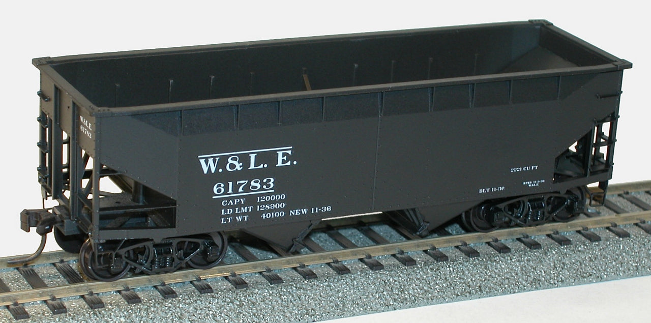 Accurail 7730 HO Wheeling & Lake Erie Offset-side Twin Hopper Kit