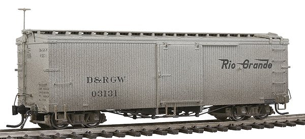Blackstone Models 340901W HOn3 DRGW 3000 Series 30' Boxcar Weathered #03131