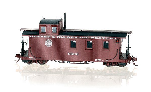 Blackstone Models 340951 HOn3 Denver Rio Grande & Western Long Caboose #050