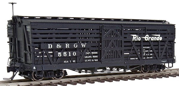 Blackstone Models 340226 HOn3 DRGW 5500 Series B2/6 Style Stock Car #5510
