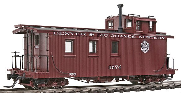 Blackstone Models 340959 HOn3 Denver Rio Grande & Western Long Caboose #0574