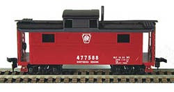 Bowser 55022 HO PRR Southern Region N-5 All-Steel Caboose Kit #477588