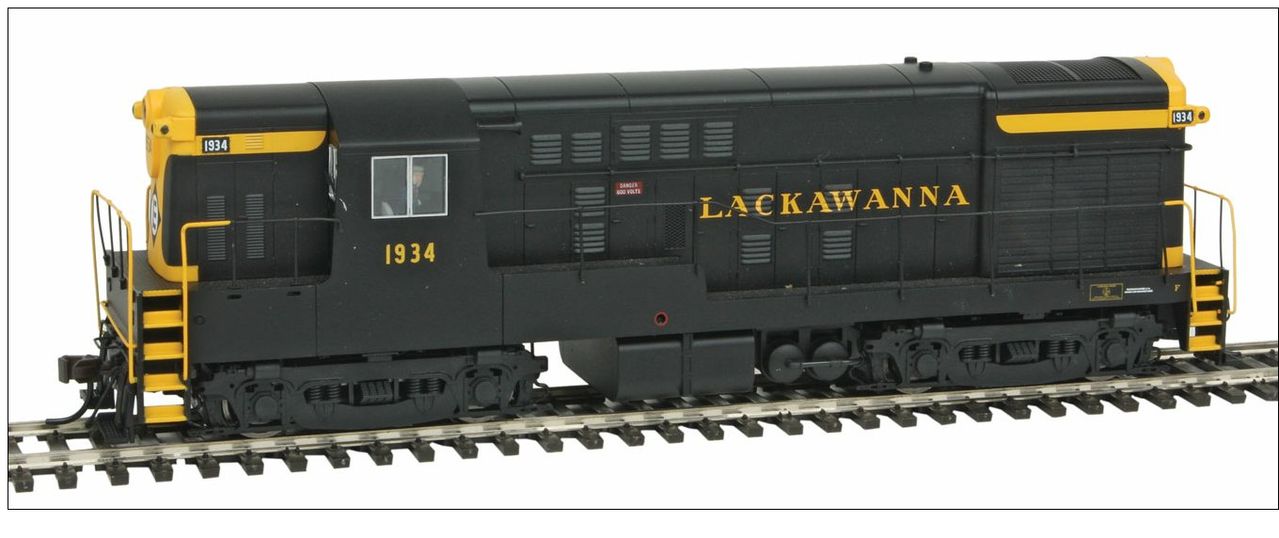 Atlas 10001619 HO Erie Lackawanna FM H16-44 Late Body Diesel Engine #1934