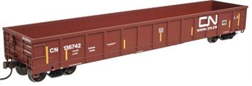 Atlas 20002941 HO Canadian National Evans 52' Gondola #136623