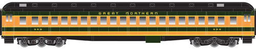 Atlas 20003045 HO Great Northern Heavyweight Single-Window Coach Car #966
