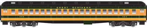 Atlas 20003046 HO Great Northern Heavyweight Single-Window Coach Car #973