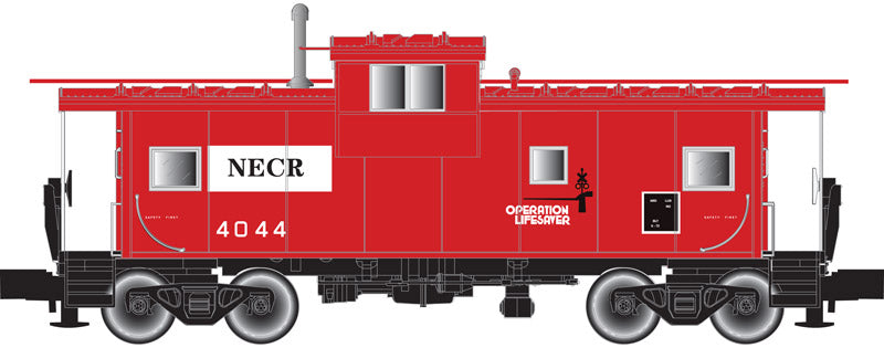 Atlas 20003112 HO New England Central Extended-Vision Caboose Car #4044