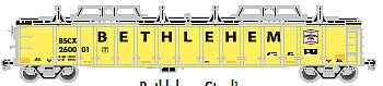 Atlas 20003246 HO Bethlehem Steel Thrall 2743 Covered Gondola #260100