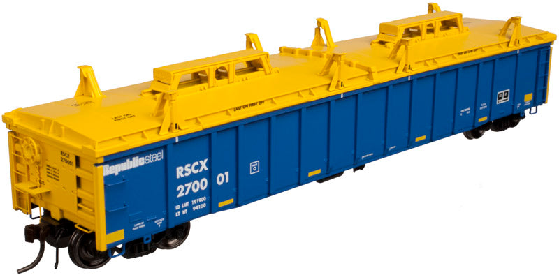 Atlas 20003261 HO Republic Steel Thrall Covered 2743 Gondola #270001