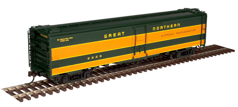Atlas 20003399 HO Great Northern REX REA Steel Express Reefer #2222