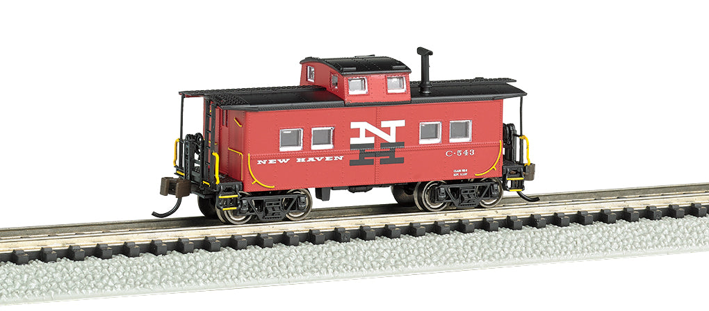 Bachmann 16864 N New Haven Northeast-Style Steel Cupola Caboose #C-543
