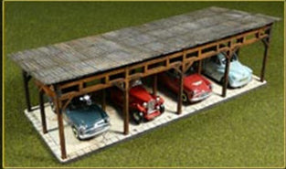 Bachmann 39102 HO Car Shed Laser-Cut Kit