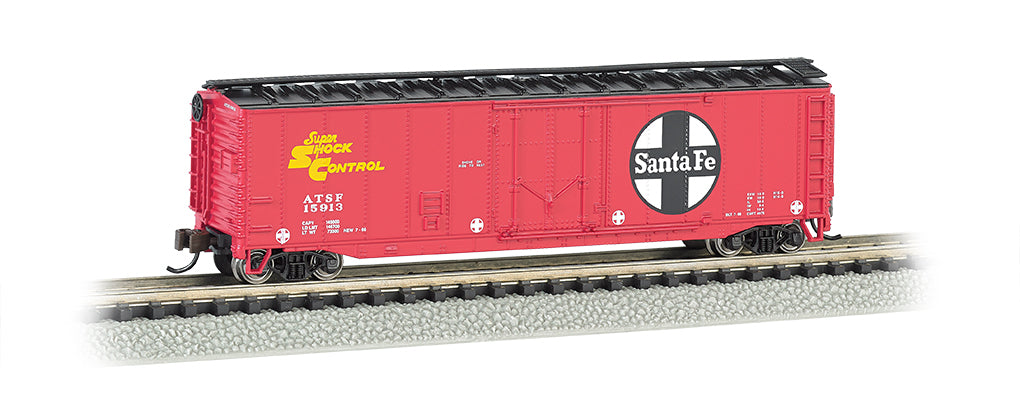 Bachmann 71052 N Atchison Topeka Santa Fe 50' Plug-Door Box Car #15913