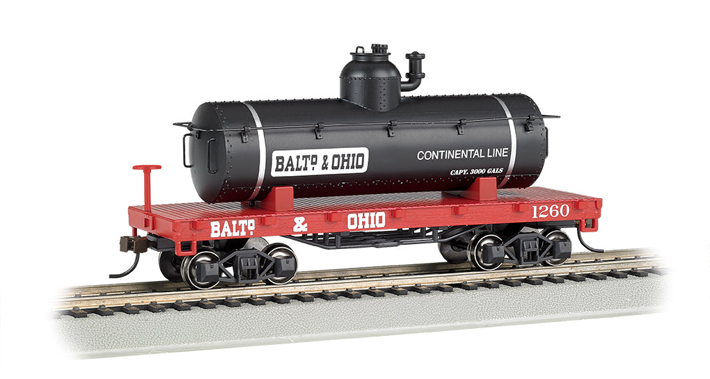 Bachmann 72101 HO Baltimore & Ohio Old-Time Tank Car #1260