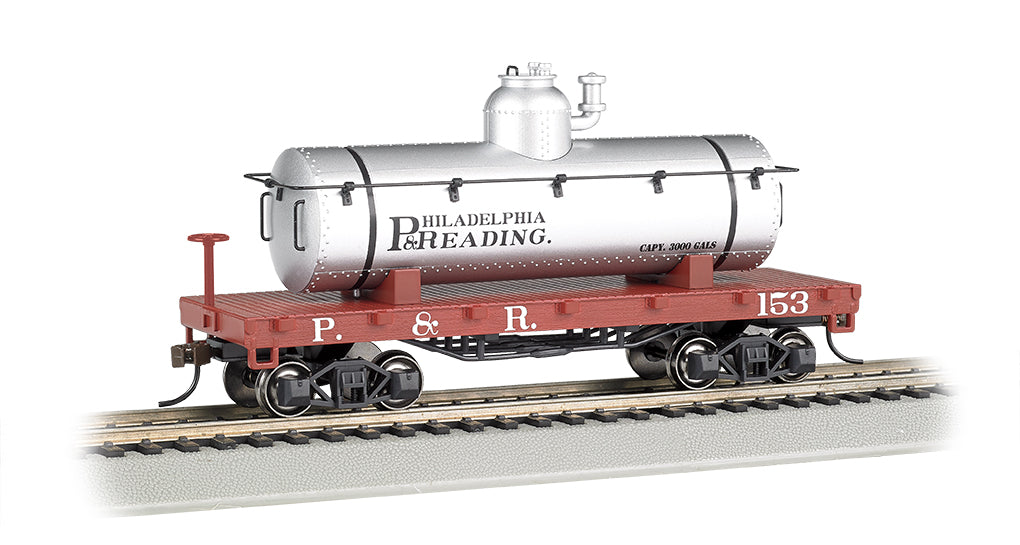 Bachmann 72103 HO Philadelphia and Reading Old-Time Tank Car #153