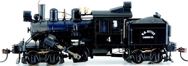Bachmann 80602 HO WM Ritter 50-Ton Two-Truck Climax Logging