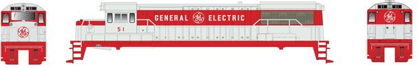 Bowser 23803 HO General Electric GE U25B Diesel Loco #51 - Standard DC