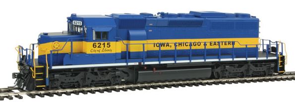 Bowser 24163 HO Iowa, Chicago & Eastern GMD SD40-2 Standard DC #6215