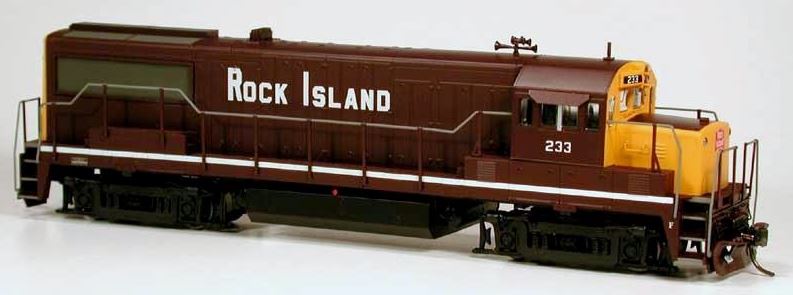 Bowser 23828 HO Rock Island GE U25B with LokSound & DCC Executive Line #233