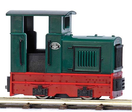 Busch 12113 HOn2 Painted & Unlettered Gmeinder 15/18 w/Roofed Cab
