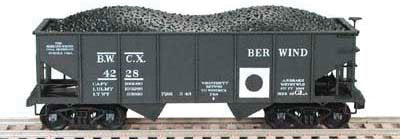 Bowser 37734 N Scaler Western Maryland GLa 2-Bay Open Hopper #10918