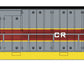 Bowser 23809 HO Erie Lackawanna GE U25B Standard DC Executive Line #2505