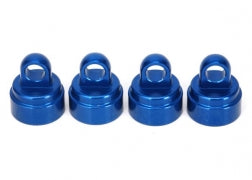 Traxxas 3767A Aluminium Shock Caps, Blue (4): Fits All Ultra Shocks