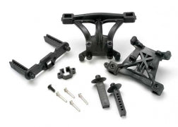 Traxxas 5314 Front / Rear Body Mounts: Revo, Slayer