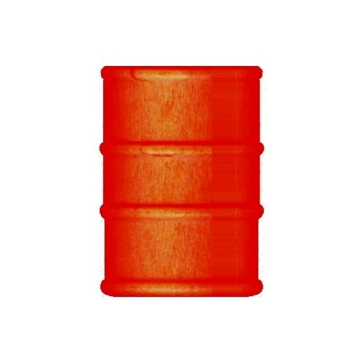 Campbell Scale Models 254 HO Red Oil Drums (Pack of 12)