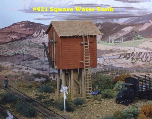 Campbell Scale Models 421 HO Square Water Tower