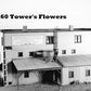 Campbell Scale Models 460 HO Scale Towers Flowers Crafstman Building Kit