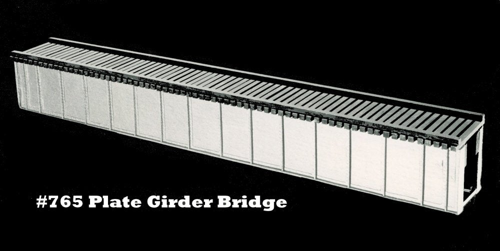 Campbell Scale Models 765 HO 70' Deck Plate Girder Bridge Kit