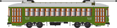 Bowser 12835 HO New Orleans RTA Perley Thomas 2-Truck Streetcar Sound & DCC #930