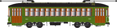 Bowser 12839 HO New Orleans RTA Perley Thomas 2-Truck Streetcar Sound & DCC #922