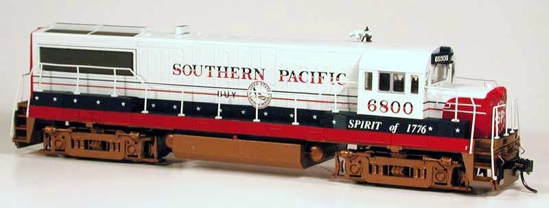 Bowser 23807 HO Southern Pacific GE U25B Standard DC Executive Line #6800