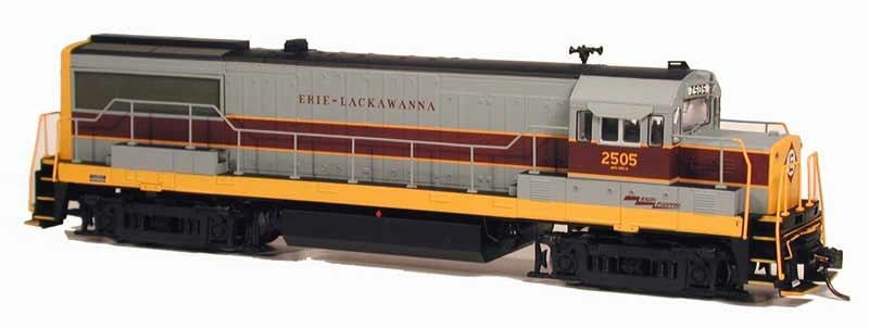 Bowser 23809 HO Erie Lackawanna GE U25B Standard DC Executive Line #2505