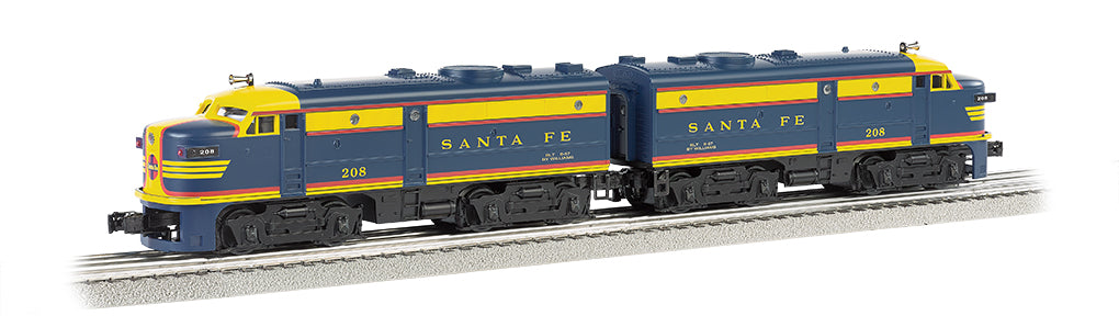 Williams 20093 O Santa Fe ALCO FA2 A-A Set Diesel Locomotive #2039