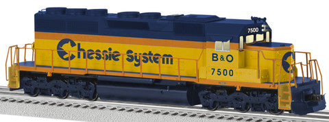 Lionel 6-82275 Chessie System B&O EMD SD40 Diesel Locomotive #7593 - 3-Rail