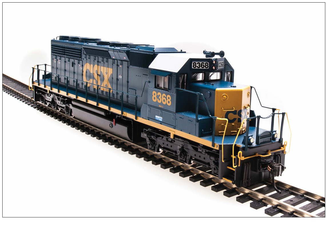 Broadway Limited 4214 HO CSX EMD SD40-2 Low-Nose Diesel Engine #8368
