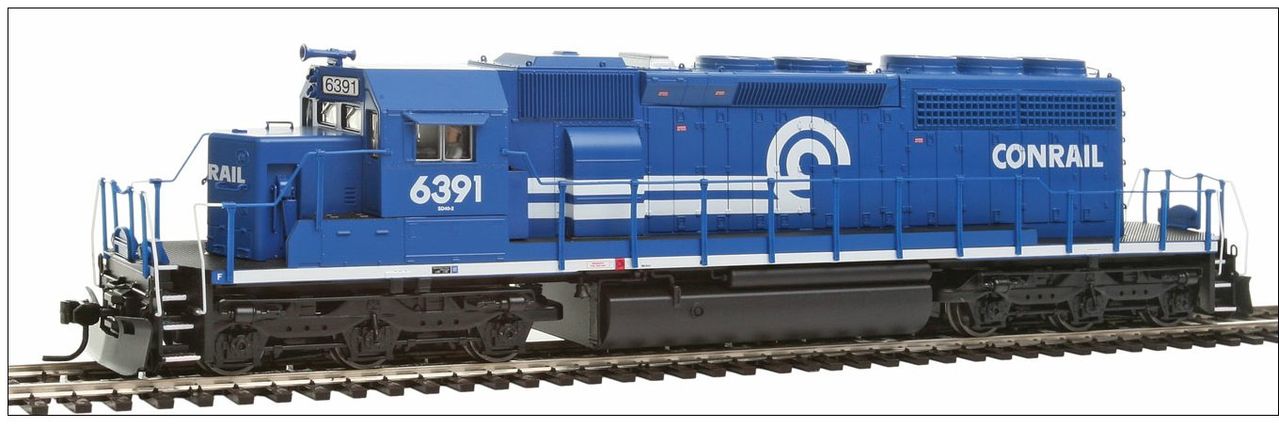 Broadway Limited 4213 HO Conrail EMD SD40-2 Low-Nose Diesel Engine #6391