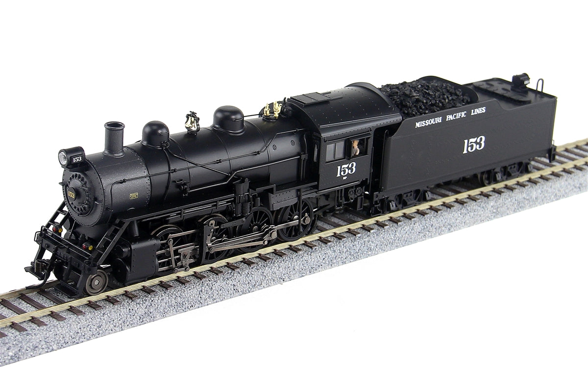 Broadway Limited 4318 HO Missouri Pacific 2-8-0 Consolidation Steam Loco #153